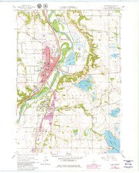 St. Peter Minnesota Historical topographic map, 1:24000 scale, 7.5 X 7.5 Minute, Year 1965