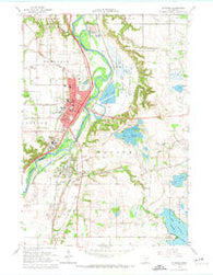 St Peter Minnesota Historical topographic map, 1:24000 scale, 7.5 X 7.5 Minute, Year 1965