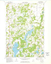 Stacy Minnesota Historical topographic map, 1:24000 scale, 7.5 X 7.5 Minute, Year 1974