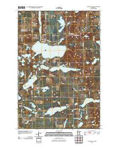 Stalker Lake Minnesota Historical topographic map, 1:24000 scale, 7.5 X 7.5 Minute, Year 2010