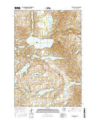 Stalker Lake Minnesota Current topographic map, 1:24000 scale, 7.5 X 7.5 Minute, Year 2016