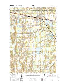 Staples Minnesota Current topographic map, 1:24000 scale, 7.5 X 7.5 Minute, Year 2016