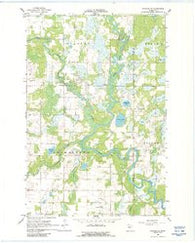Staples NE Minnesota Historical topographic map, 1:24000 scale, 7.5 X 7.5 Minute, Year 1966