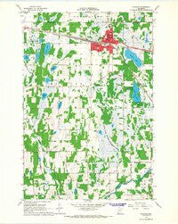 Staples Minnesota Historical topographic map, 1:24000 scale, 7.5 X 7.5 Minute, Year 1966