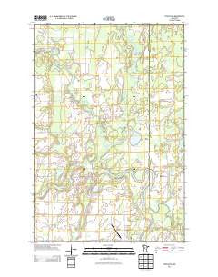 Staples NE Minnesota Historical topographic map, 1:24000 scale, 7.5 X 7.5 Minute, Year 2013