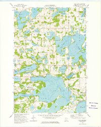 Star Lake Minnesota Historical topographic map, 1:24000 scale, 7.5 X 7.5 Minute, Year 1973