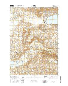 Starbuck Minnesota Current topographic map, 1:24000 scale, 7.5 X 7.5 Minute, Year 2016