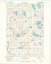 Starbuck NW Minnesota Historical topographic map, 1:24000 scale, 7.5 X 7.5 Minute, Year 1968