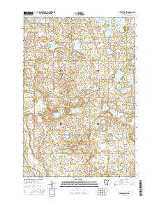 Starbuck NW Minnesota Current topographic map, 1:24000 scale, 7.5 X 7.5 Minute, Year 2016