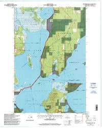 Steamboat Bay Minnesota Historical topographic map, 1:24000 scale, 7.5 X 7.5 Minute, Year 1996