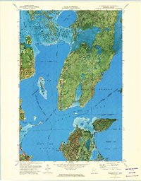 Steamboat Bay Minnesota Historical topographic map, 1:24000 scale, 7.5 X 7.5 Minute, Year 1972