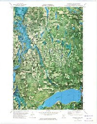 Steamboat Lake Minnesota Historical topographic map, 1:24000 scale, 7.5 X 7.5 Minute, Year 1972