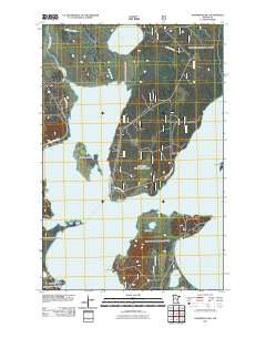 Steamboat Bay Minnesota Historical topographic map, 1:24000 scale, 7.5 X 7.5 Minute, Year 2011