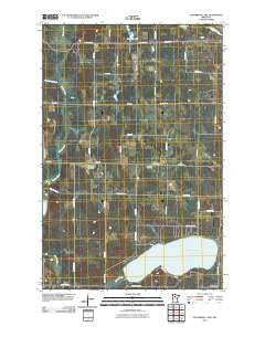 Steamboat Lake Minnesota Historical topographic map, 1:24000 scale, 7.5 X 7.5 Minute, Year 2010