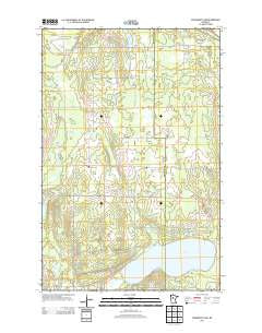 Steamboat Lake Minnesota Historical topographic map, 1:24000 scale, 7.5 X 7.5 Minute, Year 2013