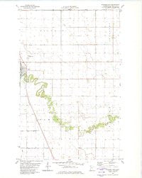 Stephen East Minnesota Historical topographic map, 1:24000 scale, 7.5 X 7.5 Minute, Year 1982