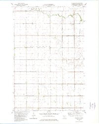 Stephen SW Minnesota Historical topographic map, 1:24000 scale, 7.5 X 7.5 Minute, Year 1982