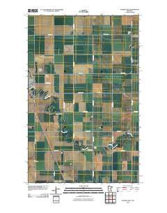 Stephen East Minnesota Historical topographic map, 1:24000 scale, 7.5 X 7.5 Minute, Year 2010