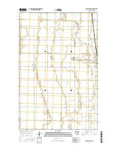 Stephen West Minnesota Current topographic map, 1:24000 scale, 7.5 X 7.5 Minute, Year 2016