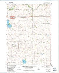 Stewart Minnesota Historical topographic map, 1:24000 scale, 7.5 X 7.5 Minute, Year 1982