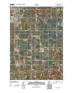 Stewartville Minnesota Historical topographic map, 1:24000 scale, 7.5 X 7.5 Minute, Year 2010