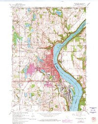 Stillwater Minnesota Historical topographic map, 1:24000 scale, 7.5 X 7.5 Minute, Year 1967