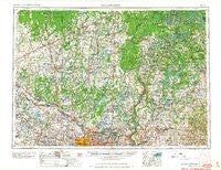 Stillwater Minnesota Historical topographic map, 1:250000 scale, 1 X 2 Degree, Year 1955
