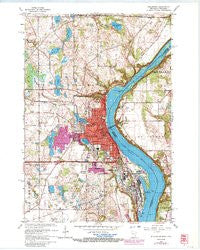 Stillwater Minnesota Historical topographic map, 1:24000 scale, 7.5 X 7.5 Minute, Year 1967