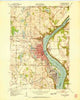 Stillwater Minnesota Historical topographic map, 1:24000 scale, 7.5 X 7.5 Minute, Year 1951