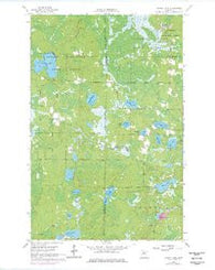 Stingy Lake Minnesota Historical topographic map, 1:24000 scale, 7.5 X 7.5 Minute, Year 1964