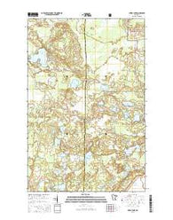 Stingy Lake Minnesota Current topographic map, 1:24000 scale, 7.5 X 7.5 Minute, Year 2016