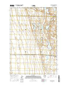 Stony Lake Minnesota Current topographic map, 1:24000 scale, 7.5 X 7.5 Minute, Year 2016