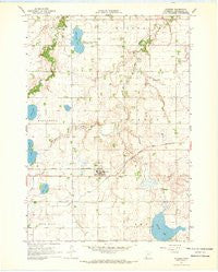Storden Minnesota Historical topographic map, 1:24000 scale, 7.5 X 7.5 Minute, Year 1967