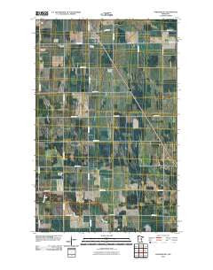 Strandquist Minnesota Historical topographic map, 1:24000 scale, 7.5 X 7.5 Minute, Year 2010
