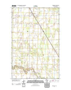 Strandquist Minnesota Historical topographic map, 1:24000 scale, 7.5 X 7.5 Minute, Year 2013