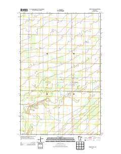Strathcona Minnesota Historical topographic map, 1:24000 scale, 7.5 X 7.5 Minute, Year 2013