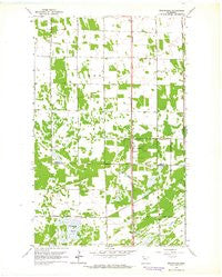 Strathcona Minnesota Historical topographic map, 1:24000 scale, 7.5 X 7.5 Minute, Year 1962