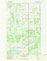 Strathcona Minnesota Historical topographic map, 1:24000 scale, 7.5 X 7.5 Minute, Year 1962