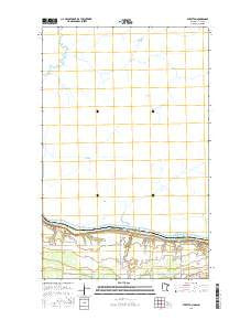 Stratton Minnesota Current topographic map, 1:24000 scale, 7.5 X 7.5 Minute, Year 2016
