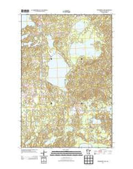 Strawberry Lake Minnesota Historical topographic map, 1:24000 scale, 7.5 X 7.5 Minute, Year 2013