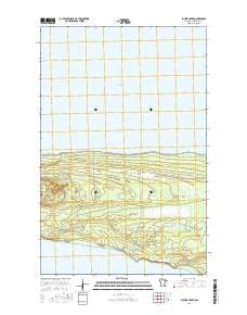 Sucker Creek Minnesota Current topographic map, 1:24000 scale, 7.5 X 7.5 Minute, Year 2016