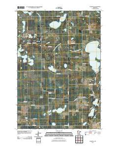 Sunburg Minnesota Historical topographic map, 1:24000 scale, 7.5 X 7.5 Minute, Year 2010
