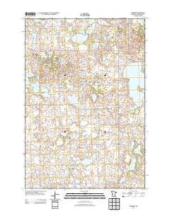 Sunburg Minnesota Historical topographic map, 1:24000 scale, 7.5 X 7.5 Minute, Year 2013