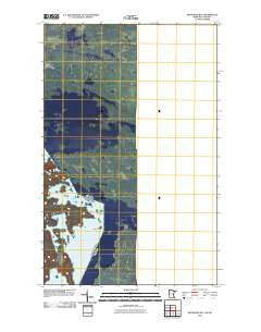 Swansons Bay Minnesota Historical topographic map, 1:24000 scale, 7.5 X 7.5 Minute, Year 2010