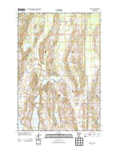 Swanville Minnesota Historical topographic map, 1:24000 scale, 7.5 X 7.5 Minute, Year 2013