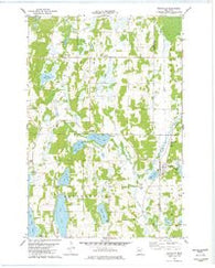 Swanville Minnesota Historical topographic map, 1:24000 scale, 7.5 X 7.5 Minute, Year 1978