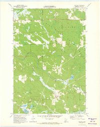 Swatara Minnesota Historical topographic map, 1:24000 scale, 7.5 X 7.5 Minute, Year 1971