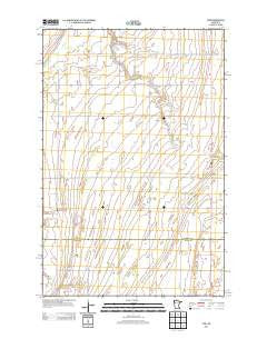 Syre Minnesota Historical topographic map, 1:24000 scale, 7.5 X 7.5 Minute, Year 2013
