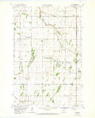 Syre Minnesota Historical topographic map, 1:24000 scale, 7.5 X 7.5 Minute, Year 1965