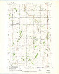 Syre Minnesota Historical topographic map, 1:24000 scale, 7.5 X 7.5 Minute, Year 1965